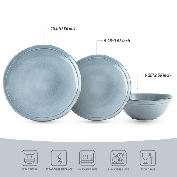 Joss Main Granduca Stoneware Dinnerware Set Piece Dish Set